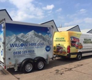 Willow Hire Chiller Trailers